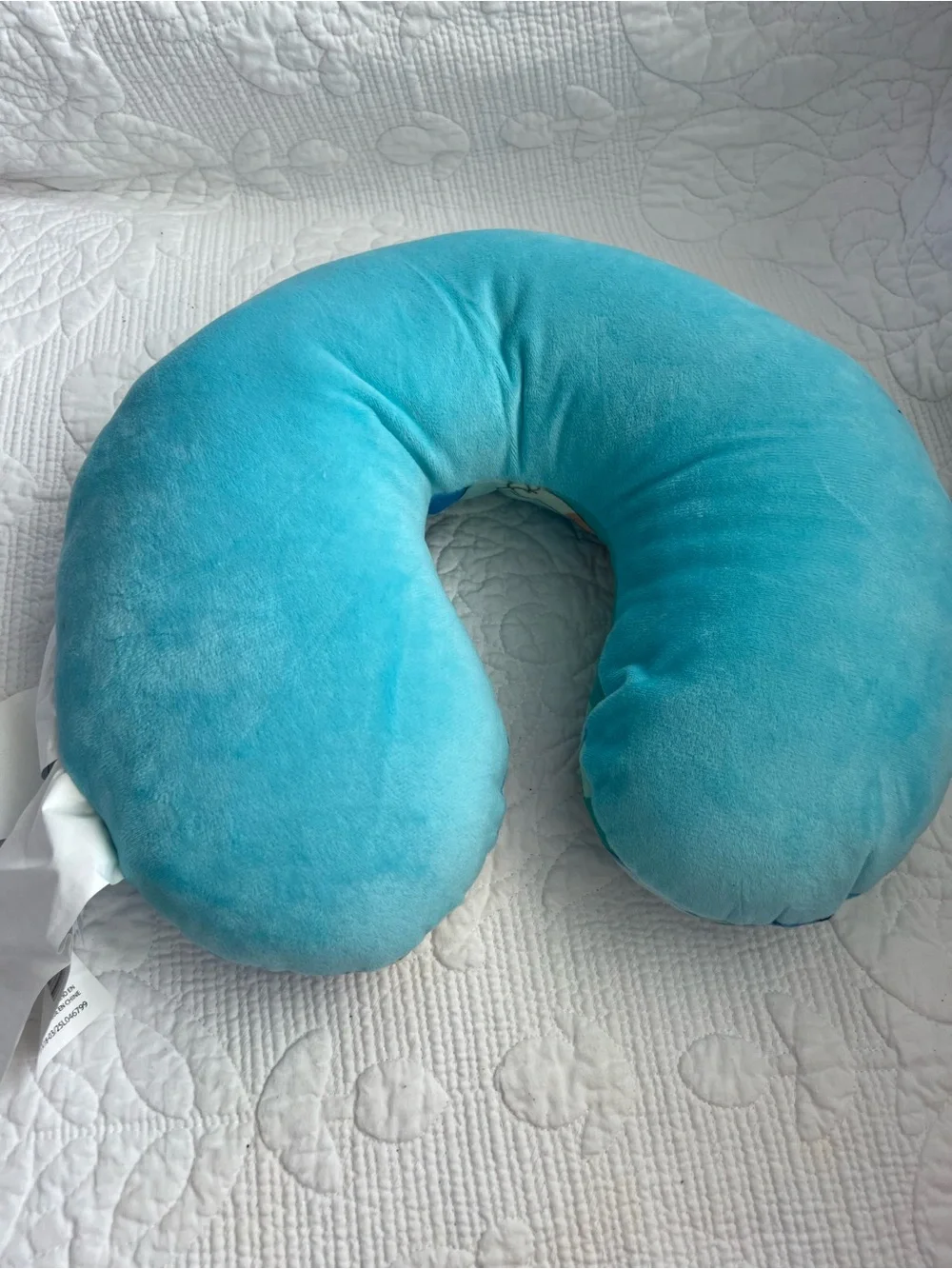 Bluey Travel Neck Pillow Plush U-Shaped Multicolor Character Print New